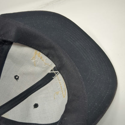 Yupoong Cap Gray World Tour Yanni Musician Concert Slideback Hat Vintage 90's