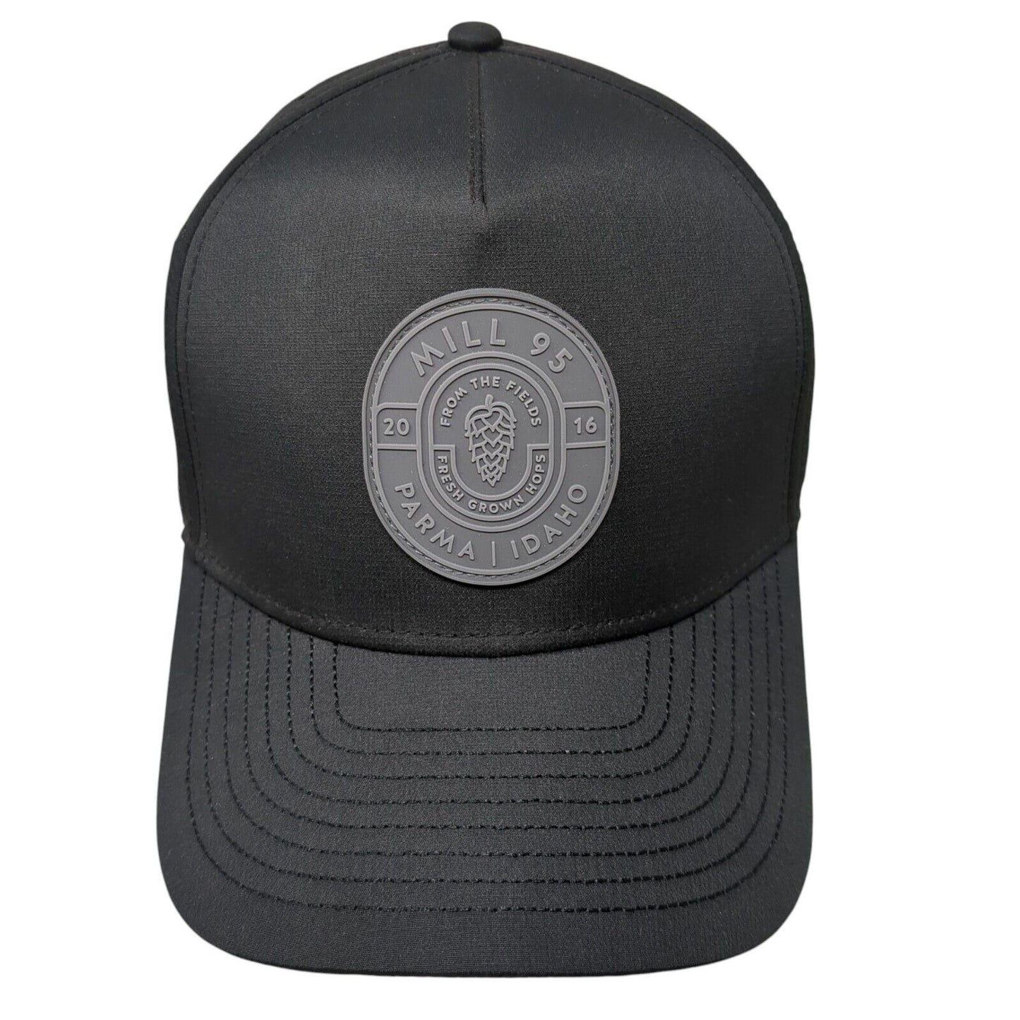 Mill 95 Parma Idaho 2016 Snapback Hat Black One Size Adjustable Breathable