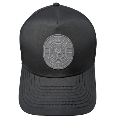Mill 95 Parma Idaho 2016 Snapback Hat Black One Size Adjustable Breathable