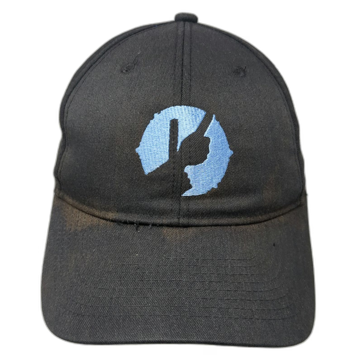 Port Authority Baseball Cap Black OSFM Son Cubano Logo Slideback Hat Embroidered