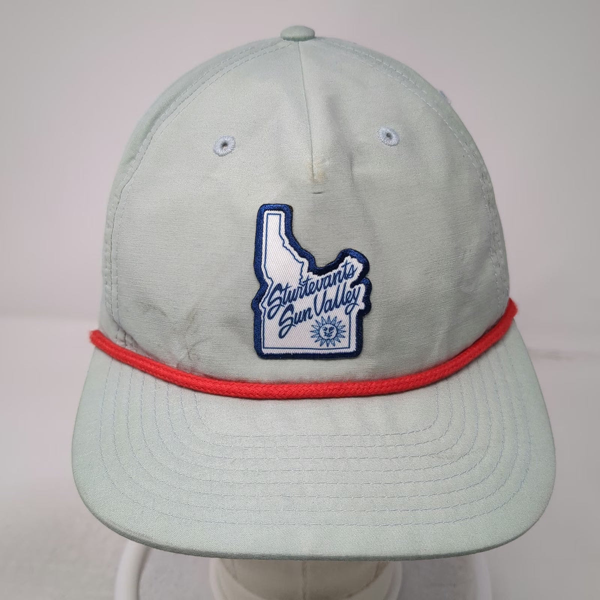 You Know. 5 Panel Green One Size Rope Snapback Idaho Sun Valley Patch Hat