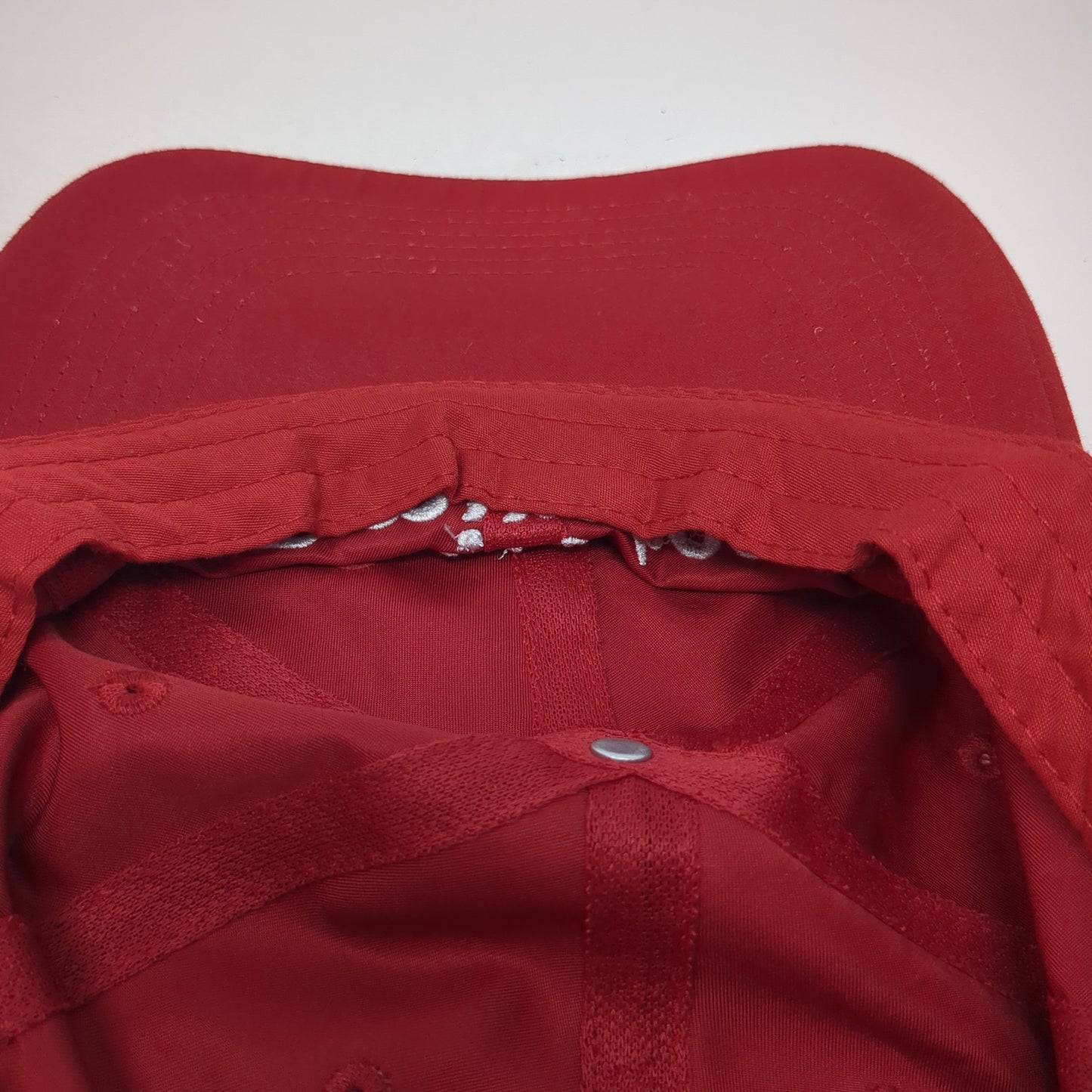 Fly Emirates Slideback Baseball Cap Red One Size Adjustable Embroidered 6 Panel