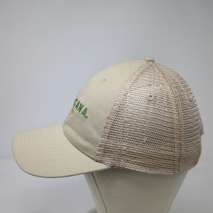 Quake City Caps Baseball Cap Beige One Size Tropicana Atlantic City Mesh Hat