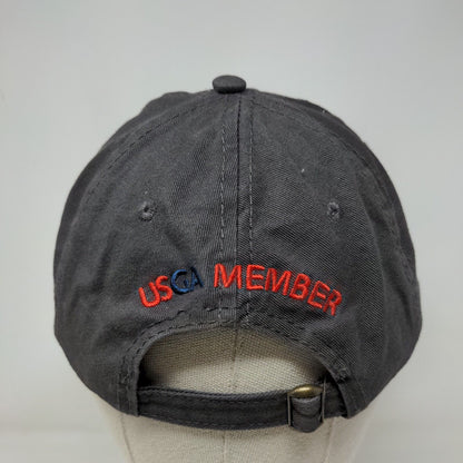 121st US Open Torrey Pines USGA Member Slideback Hat Gray One Size 6 Panel