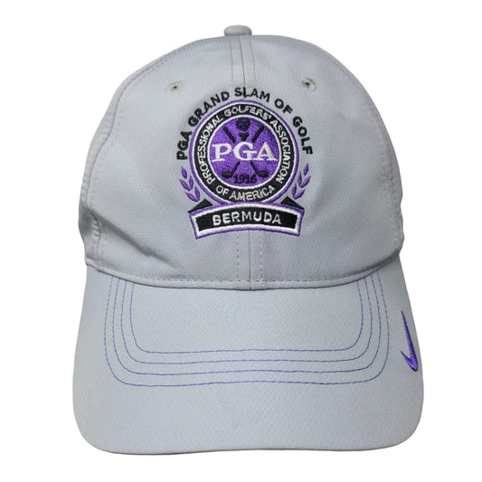 PGA Grand Slam of Golf Bermuda Snapback Hat Gray OSFM Embroidered Nike Golf