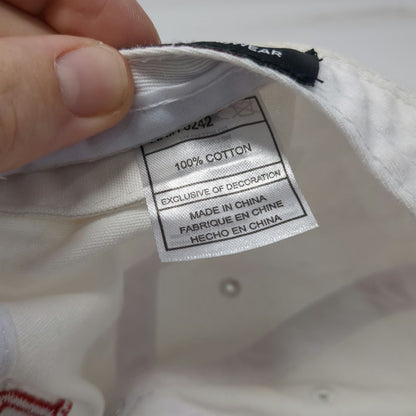 Captivating Utah Utes NCAA Cap White One Size Slideback Cotton Embroidery SLC UU