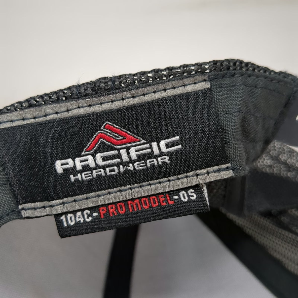 Pacific Headwear Merrick Blue Trucker Hat One Size Mesh Back Snapback Logo Hat