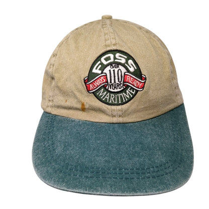 Foss Maritime Always Ready Slideback Hat Multicolor OS Adjustable Embroidered