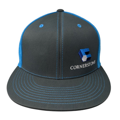 Cornerstone Fitted Trucker Hat Multi 6 7/8-7 3/8 Mesh Back Pacific Headwear