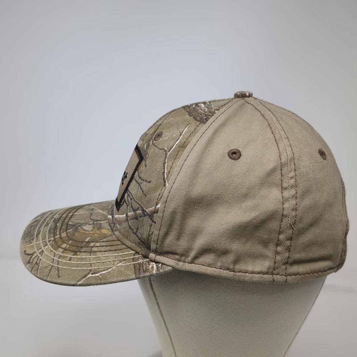 Outdoor Cap Baseball Cap Brown Realtree Xtra Camo Simplot Logo One Size Work Hat