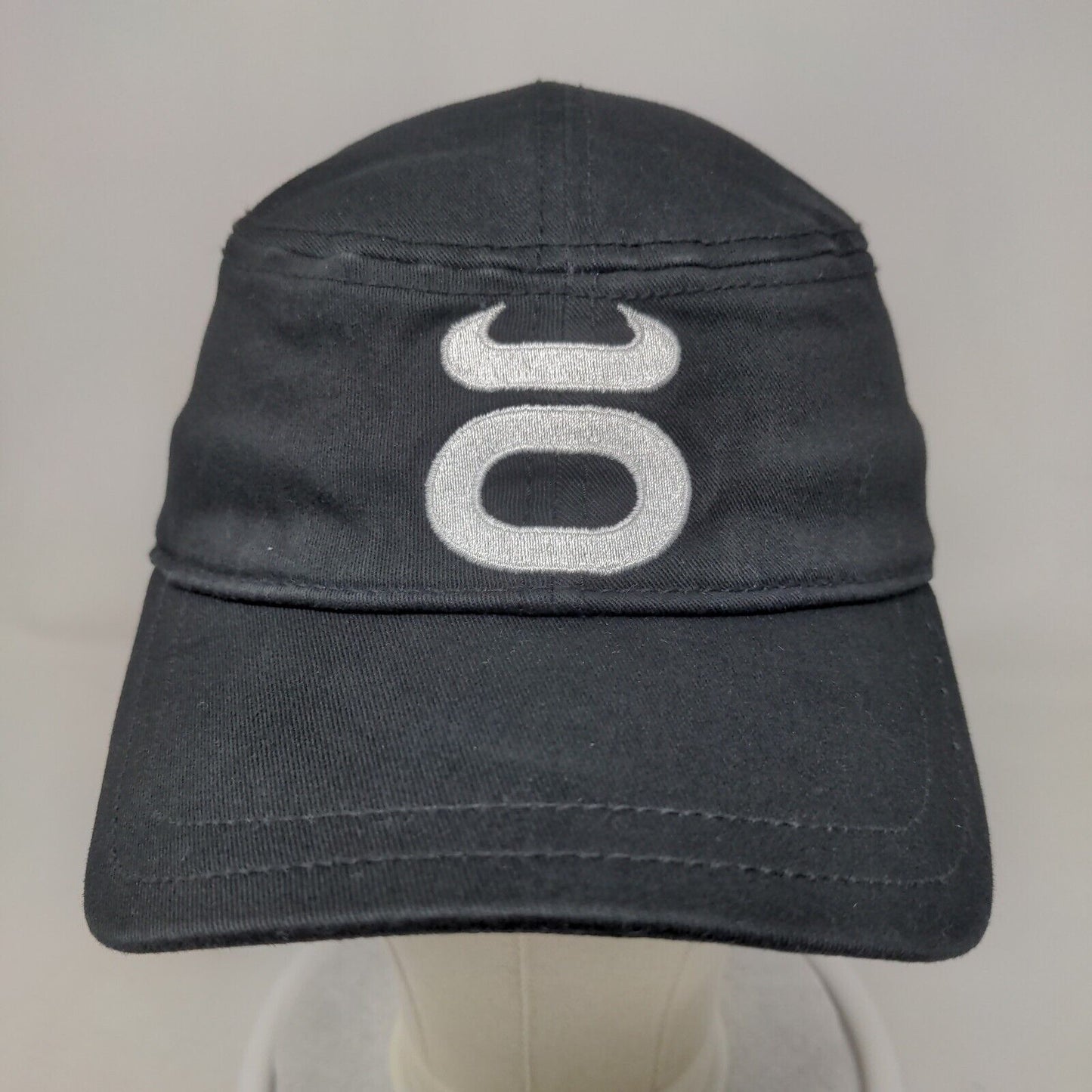 Jaco Fitted Cadet Army Cap Hat Black One Size Embroidered