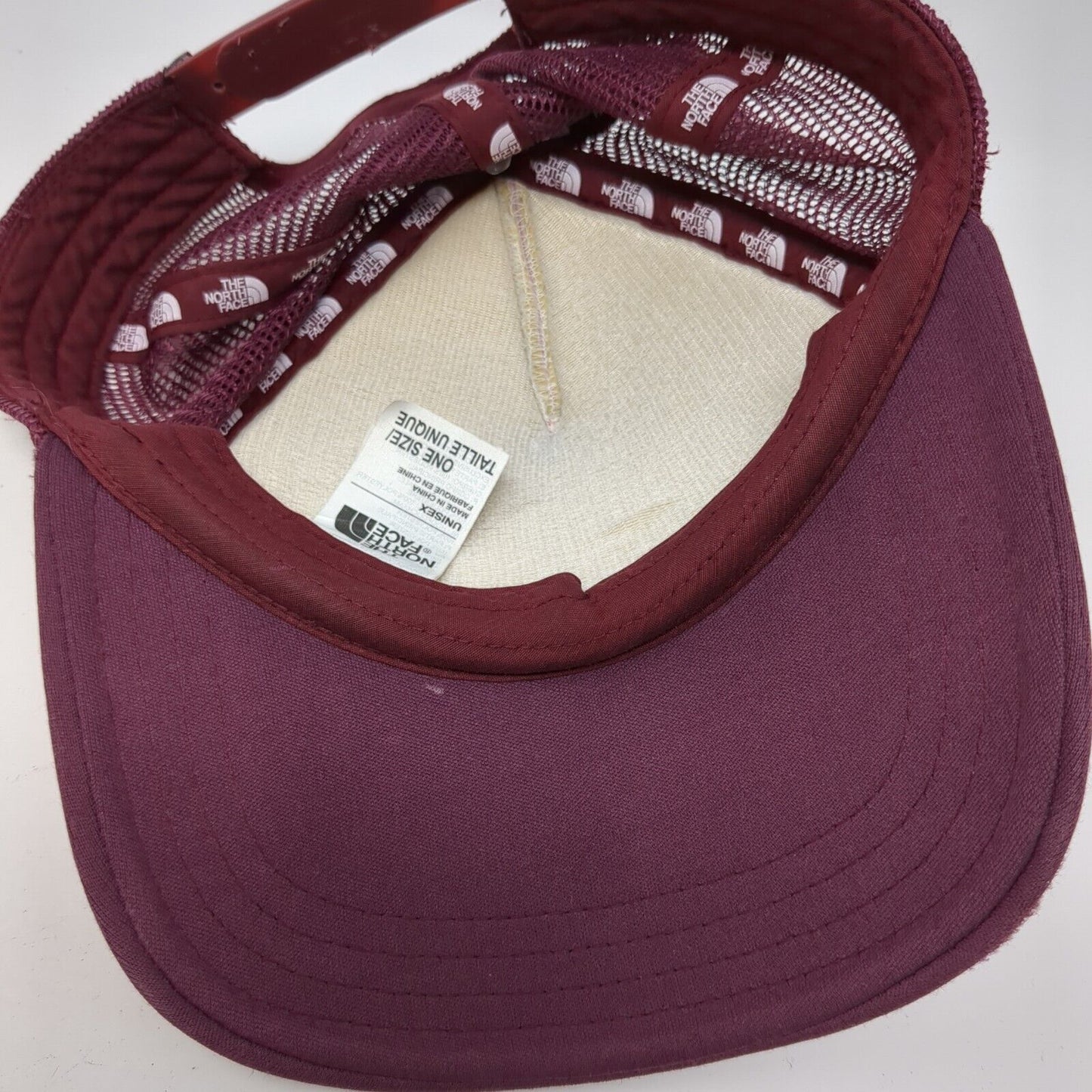 Never Stop Exploring Snapback Trucker Hat Multicolor OS Mesh Back The North Face