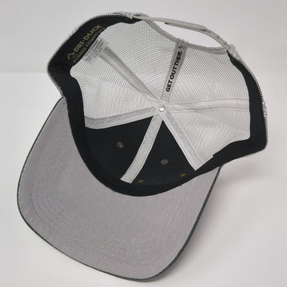 Oregon Farm & Home Snapback Trucker Hat Green OS Adjustable Mesh Back Dri-Duck