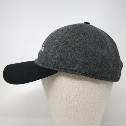 New Era Baseball Cap Gray Black One Size Intuit Wool Slideback Hat