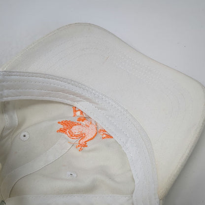 Queensboro Havenly Bird Embroidered Baseball Cap White One Size Slideback Hat