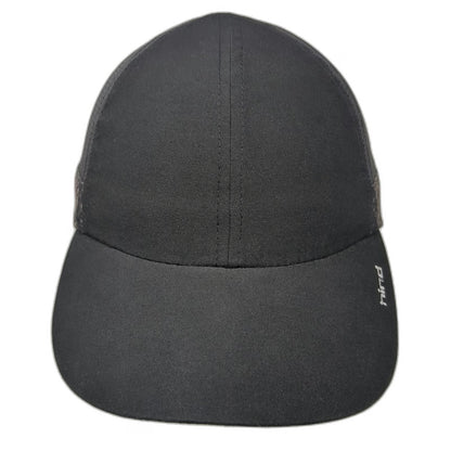 Hind Baseball Cap Black One Size Mesh Side Panels Snakeskin Trim Running Hat
