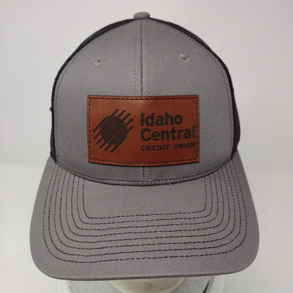 Idaho Central Credit Union Snapback Trucker Hat Gray OSFA Outdoor Cap