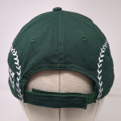 Victory Custom Chubbuck Cyclones Green One Size Cap Hat Tornado Stitching Detail