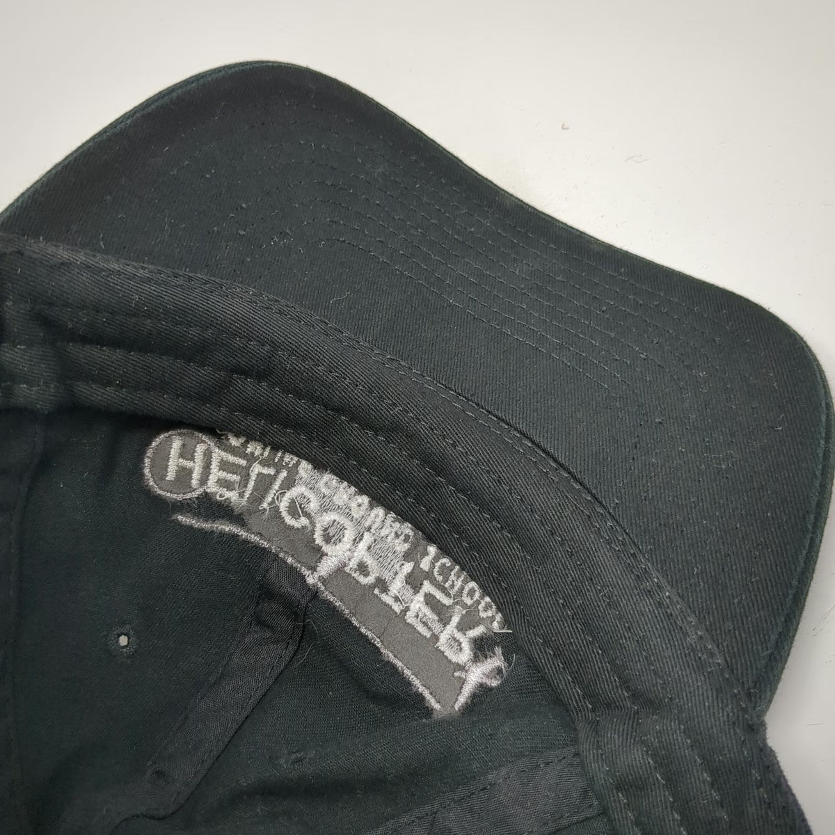 Bayside Baseball Cap Black One Size Helicopter Online Ground School USA Made Hat