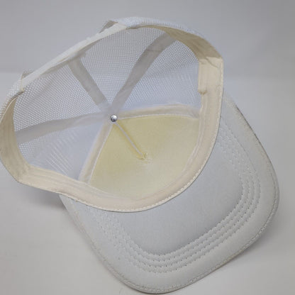 Stay Strong The Gym Snapback Mesh Back Trucker Hat White One Size