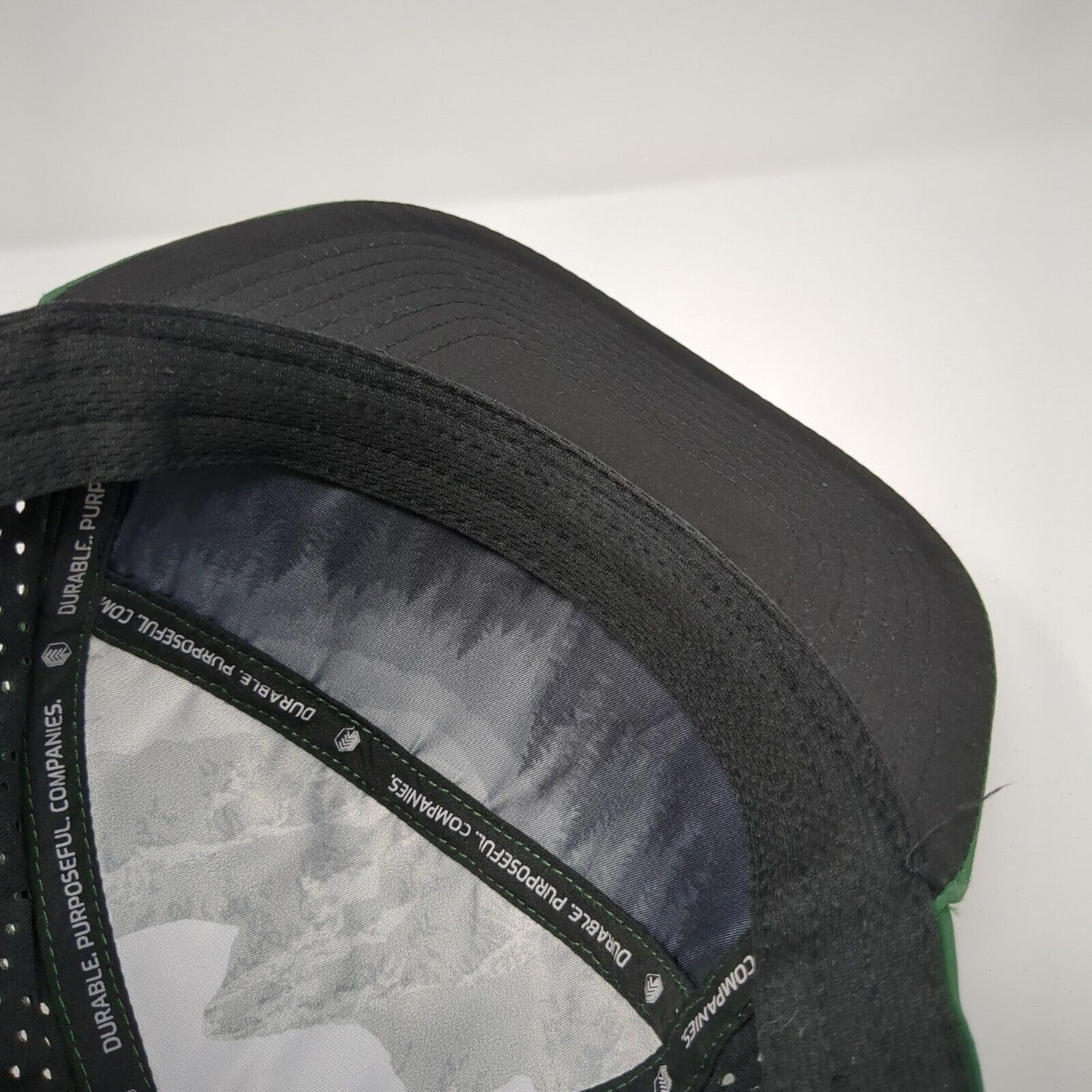 Tmrk Snapback Hat Green OSFA Adjustable Breathable Durable Porposal Company