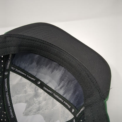Tmrk Snapback Hat Green OSFA Adjustable Breathable Durable Porposal Company