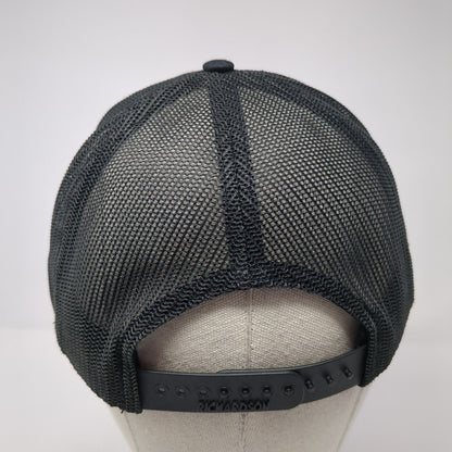 Challenger Companies, Inc. Snapback Trucker Hat Black One Size Mesh Back