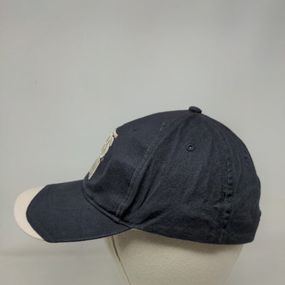 ABS Strapback Hat Blue One Size Embroidered Adjustable Cap America