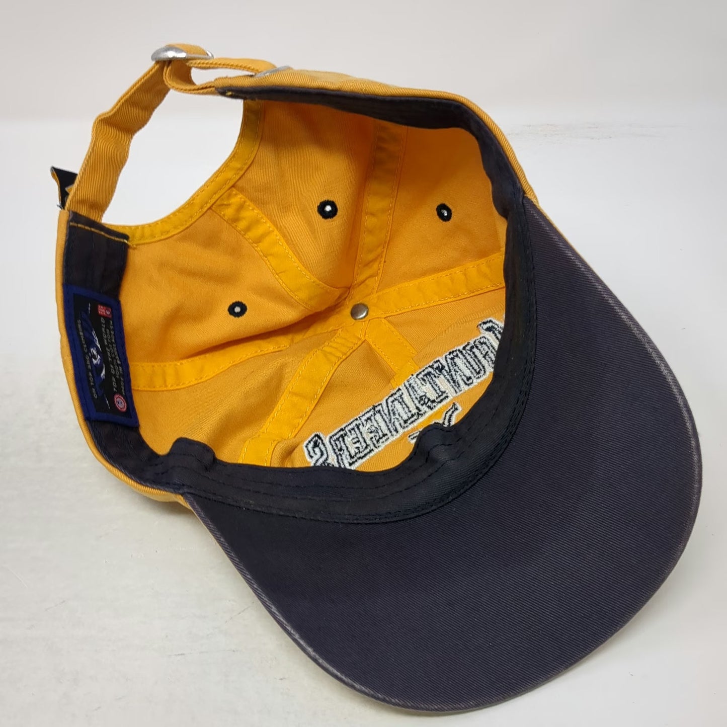 West Virginia Mountaineers NCAA Top of the World Yellow Blue One Size Cap Hat