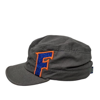 Florida University Womens Cadet Cap Slideback Gray Embroidered Logo Sparkly NCAA