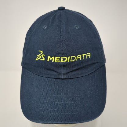 Medidata Slideback Hat Blue One Size Adjustable Embroidered 6 Panel Cotton