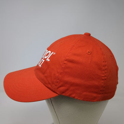 Aperol Spritz Baseball Cap Orange One Size Adjustable Strap Hat Embroidered
