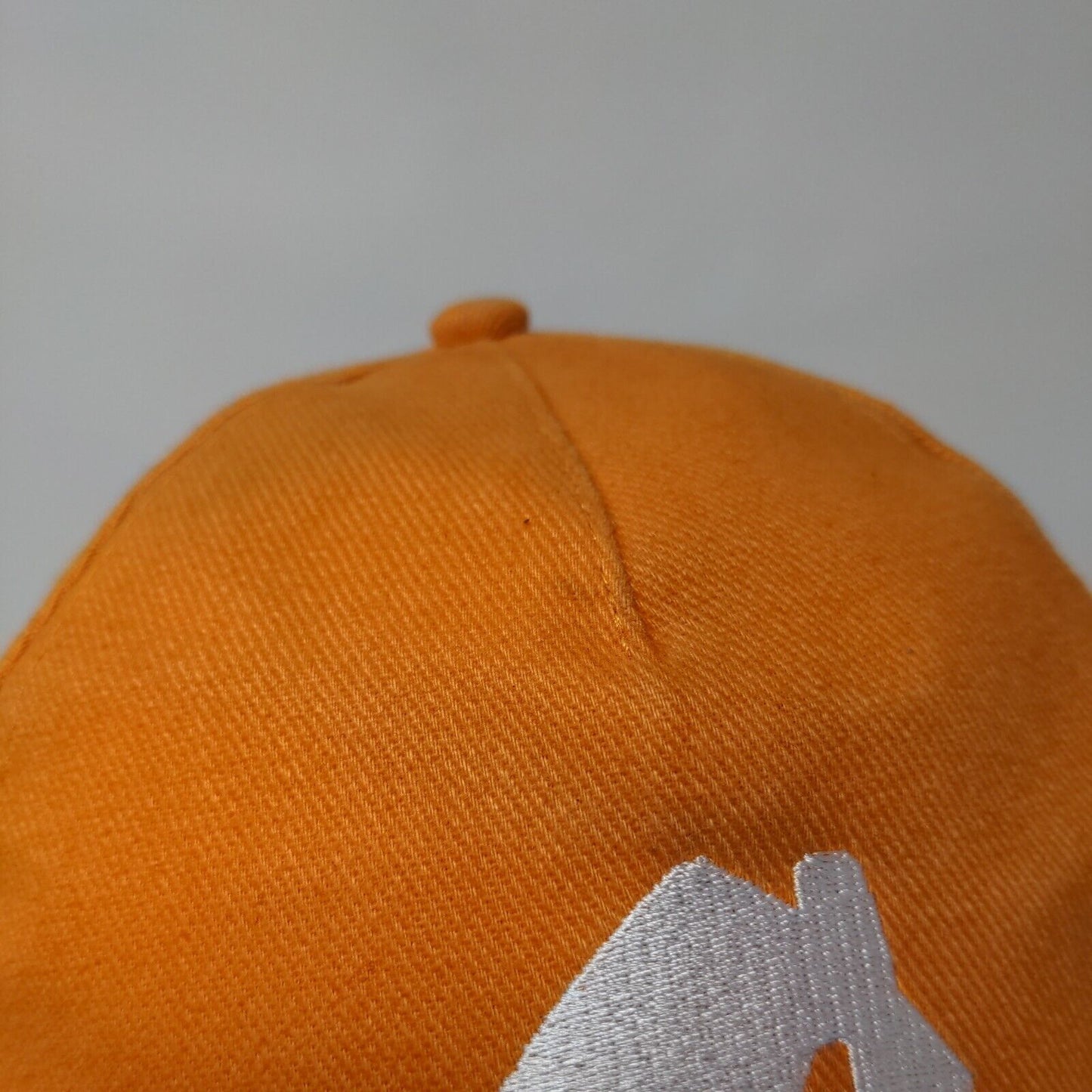 Lieferando Slideback Hat Orange OSFA Solid Adjustable Embroidered