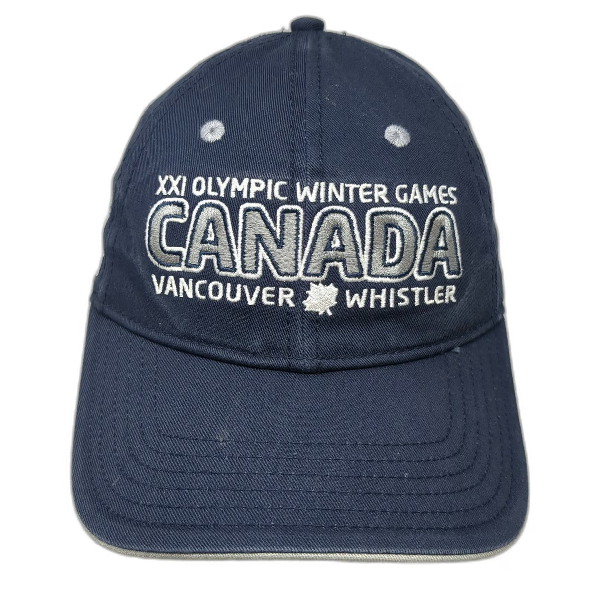 Official Licensed Baseball Cap Blue One Size Vancouver 2010 Canada Games Hat