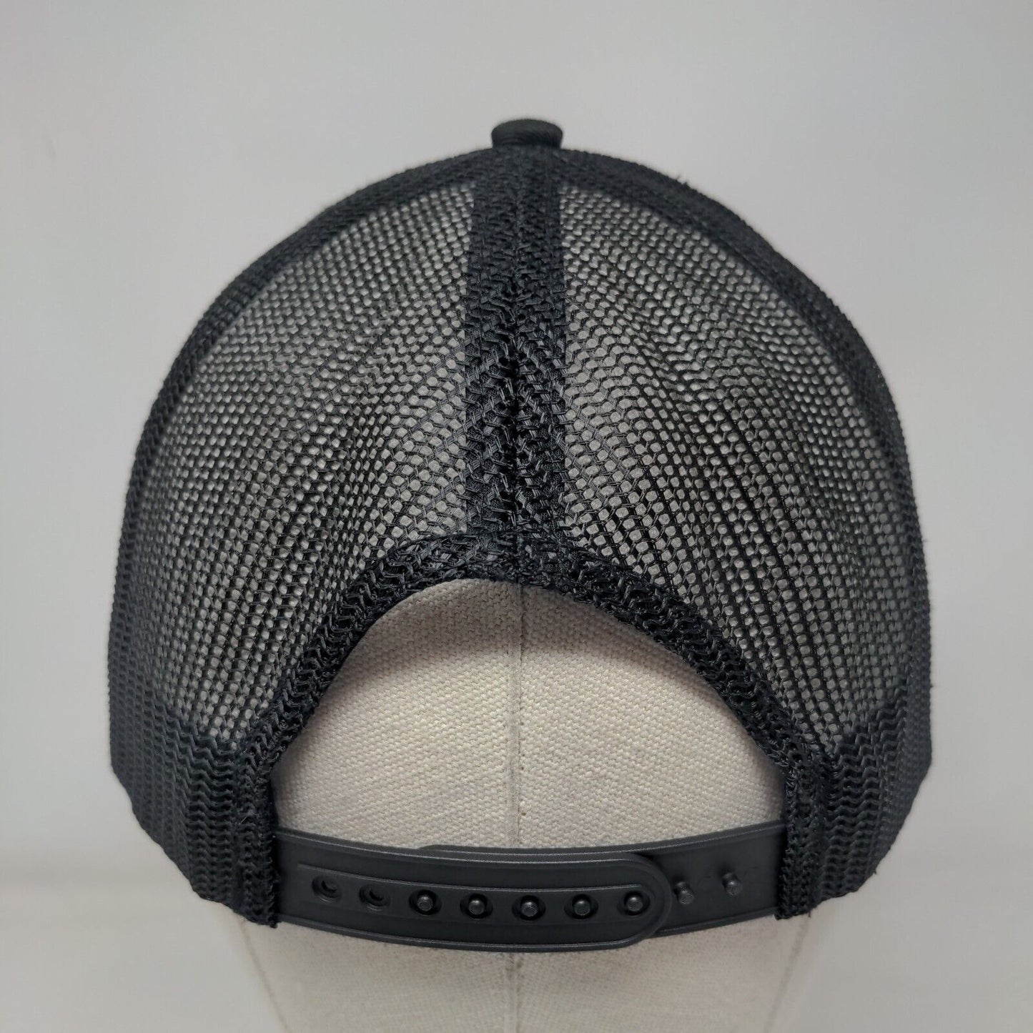 Quick Tie Systems Snapback Trucker Hat Black One Size Cap America