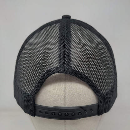 Quick Tie Systems Snapback Trucker Hat Black One Size Cap America