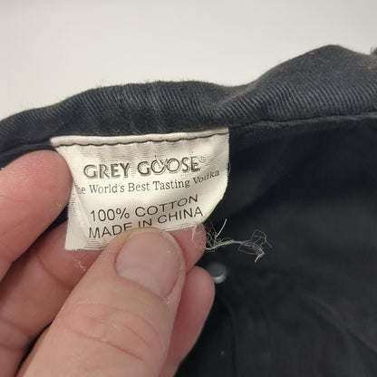 Grey Goose Slideback Hat Black One Size The World's Best Tasting Vodka