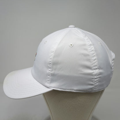 Birddogs Baseball Cap White One Size Performance Slideback Hummingbird Logo Hat