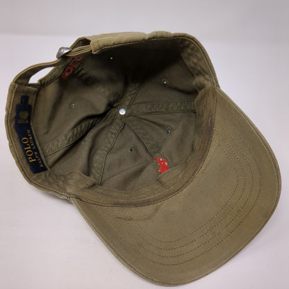 Polo Ralph Lauren Small Pony Slideback Hat Brown One Size 6 Panel