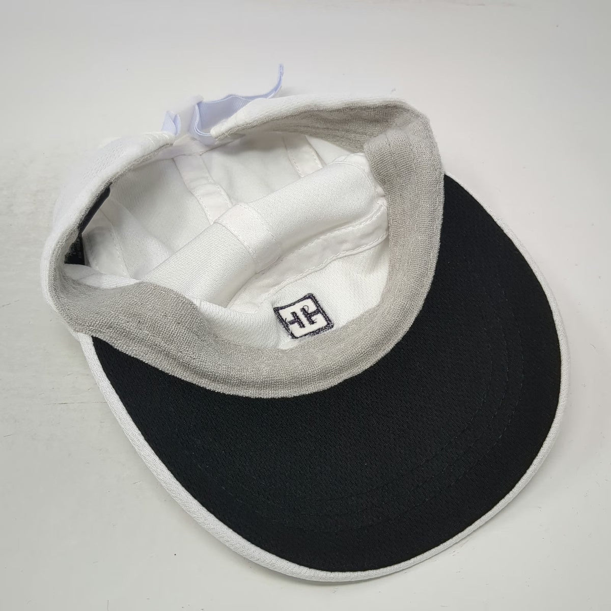 Ogio 5 Panel Hat White One Size Truist Bank Logo Polyester Performance Slideback
