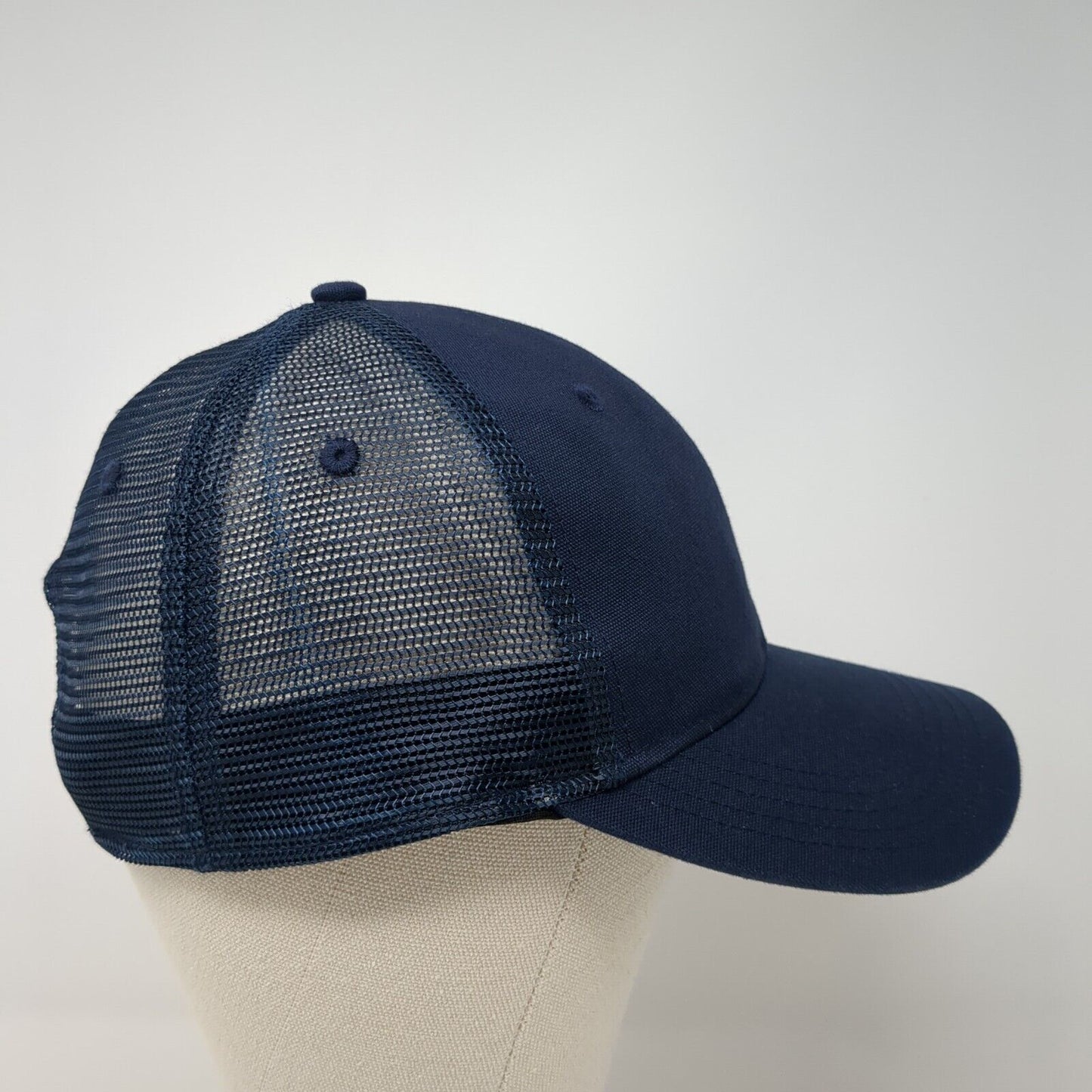 CPC Snapback Trucker Hat Blue One Size Adjustable Embroidered Mesh Back Carhartt