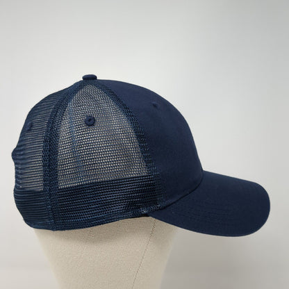 CPC Snapback Trucker Hat Blue One Size Adjustable Embroidered Mesh Back Carhartt