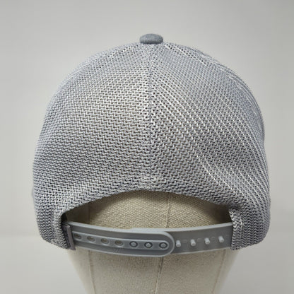 HC Snapback Mesh Back Trucker Hat Gray One Size Mesh Back Flexfit 110