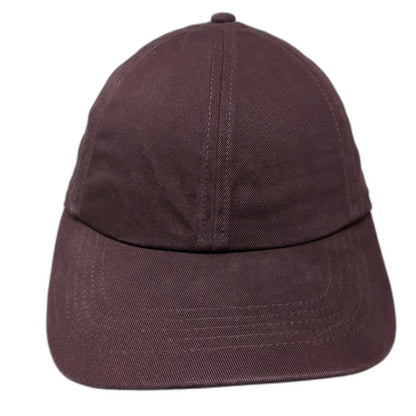 Gap Baseball Cap Brown OSFM Adjustable Slideback Cotton Curved Brim Solid Hat