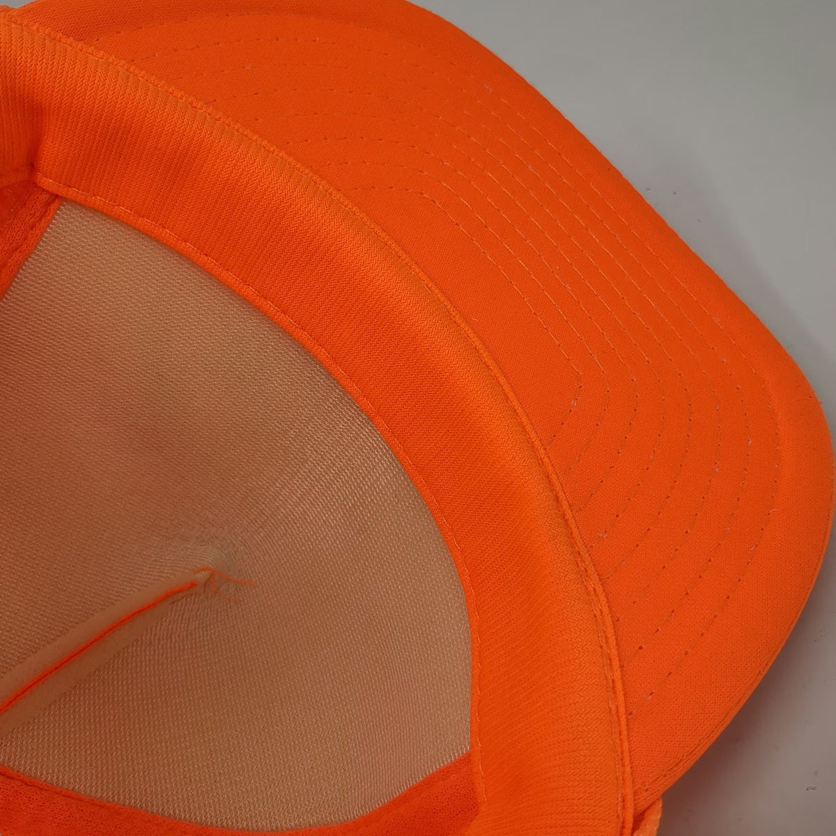 Otto Trucker Hat Orange One Size First Street Welding Anvil Mesh Snapback