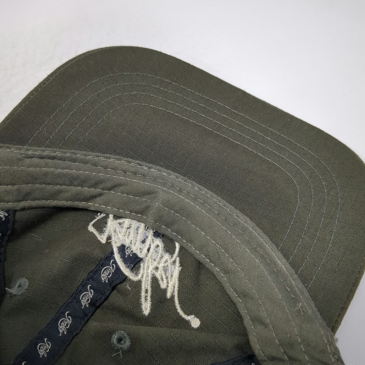 Kimber Baseball Cap Green One Size American Flag Strapback Script Hat