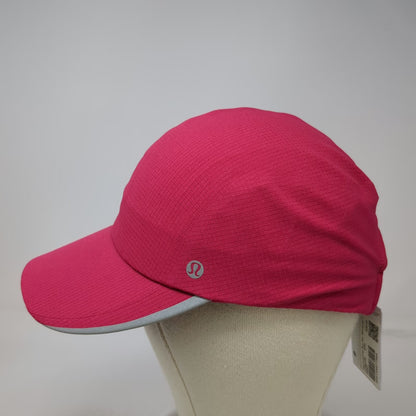 Lululemon Fast Free Run Hat Baseball Cap Pink S/M Reflective WovenAir W/Tags