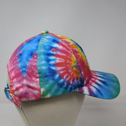 Coca-Cola Baseball Cap Blue Red Yellow One Size Tie-Dye Embroidered Classic Hat