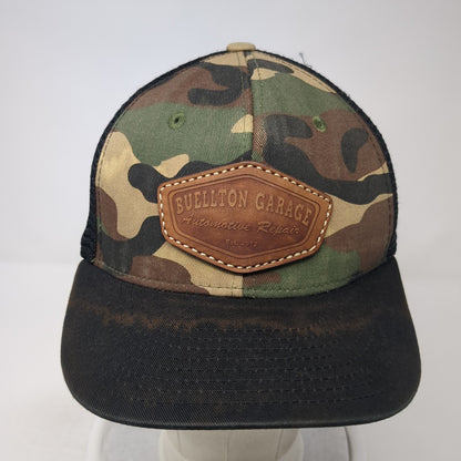 Buellton Garage Automotive Repair Trucker Hat Multicolor OS Mesh Back Decky