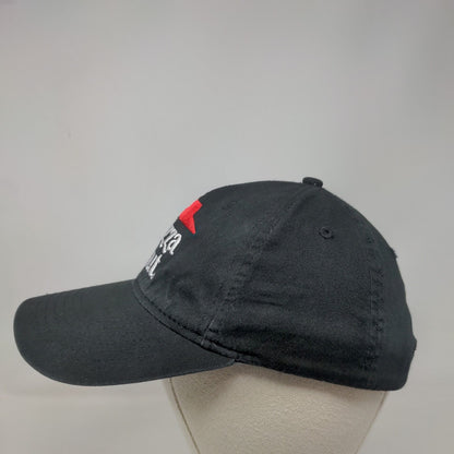 Pizza Hut Strapback Hat Black OSFA Adjustable Embroidered Uniform